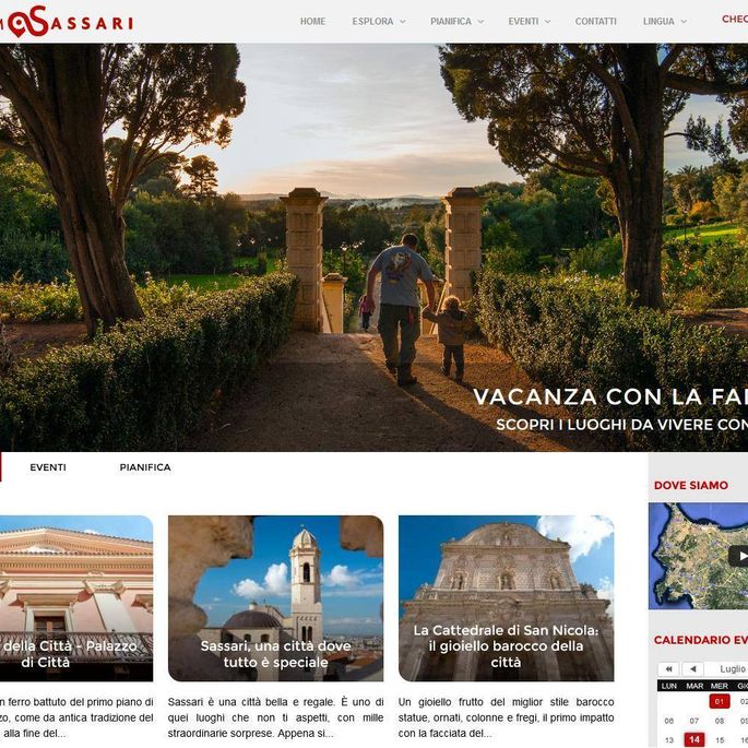 Sassari città del turismo: un portale web per promuovere il territorio